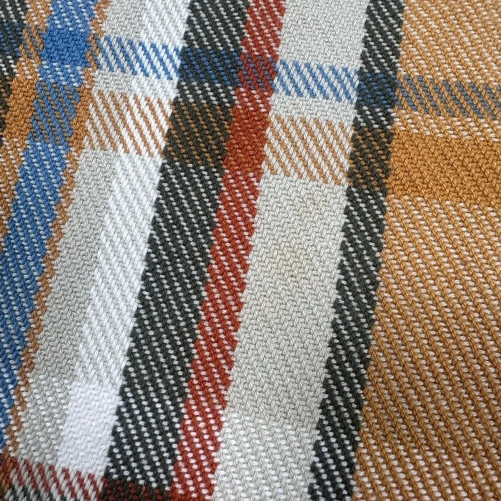 Outerknown Blanket Shirt Mens Large Plaid Flannel Button Up Heavyweight Outdoor - Picture 2 of 10